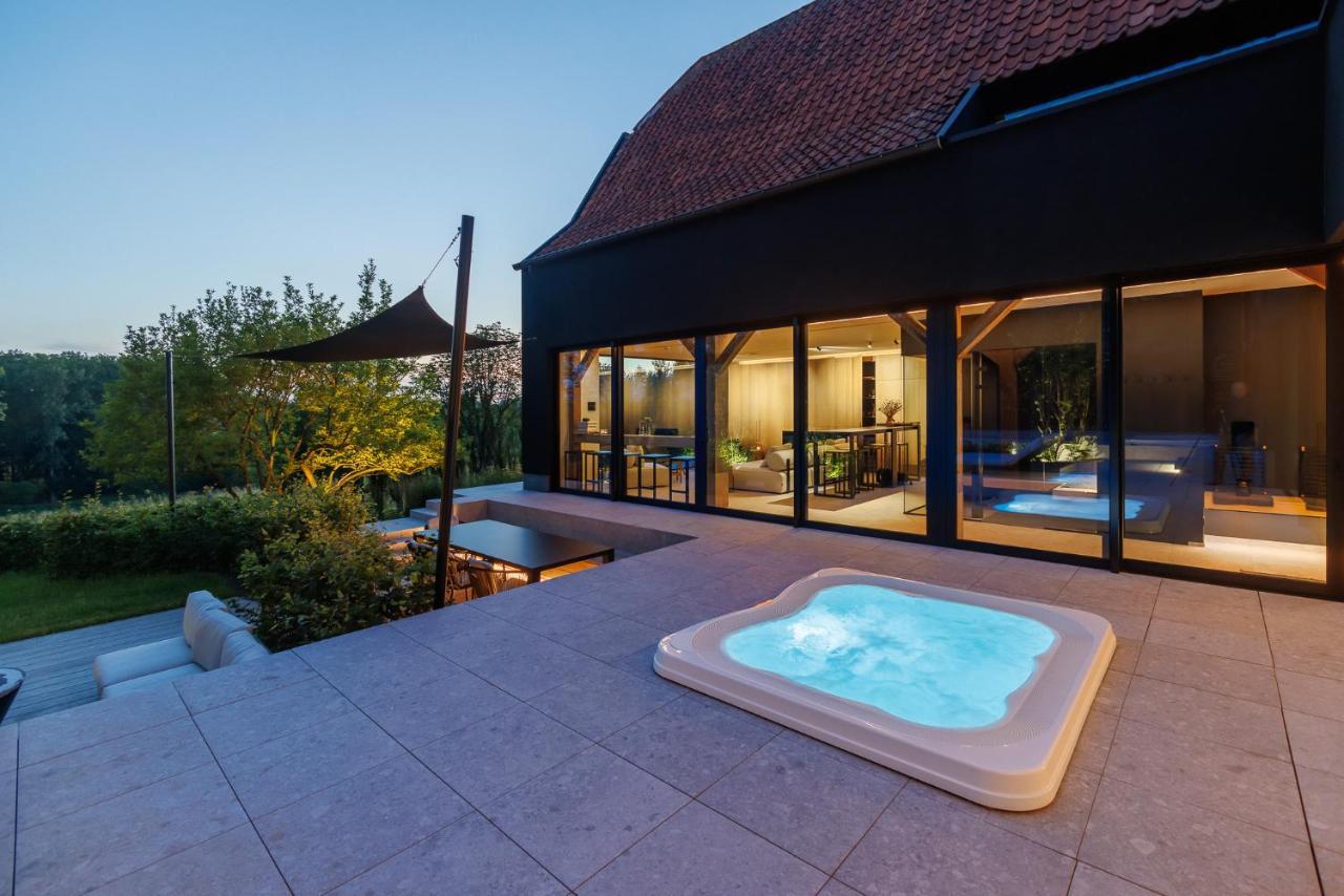 Holiday Home L'O Reine - With Luxury Wellness Sint-Pieters-Leeuw المظهر الخارجي الصورة